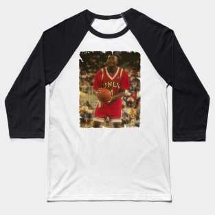 Larry Johnson - Vintage Design Of Basketball Baseball T-Shirt